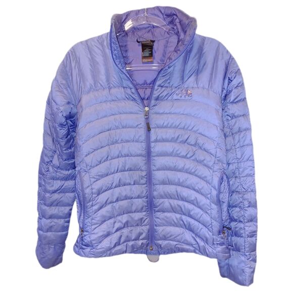 North Face Blue Puffer Jacket Pertex Quantum 700 Size S - Picture 1 of 2